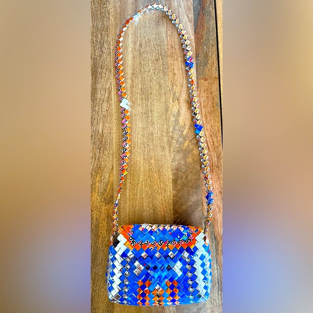 Maruchan Woven Crossbody Bag